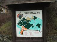 Hegymagas térképe