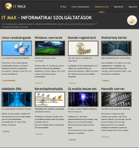 ITMAX linux rendszergazda szolgáltatások