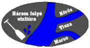 Három folyó túra jelvény