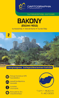 Bakony-hegysg szaki rsz turista trkp