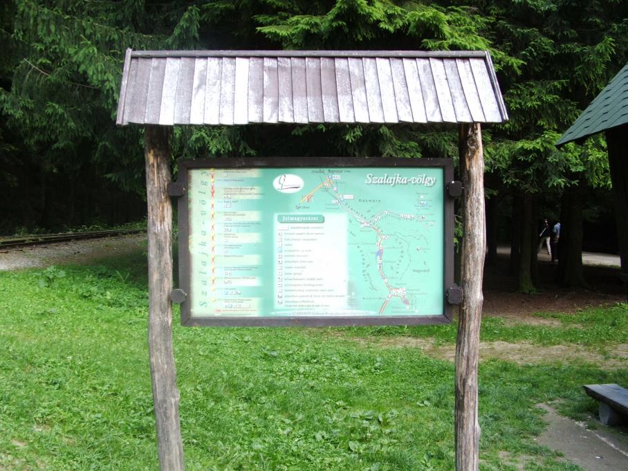 Szalajka-völgy térkép