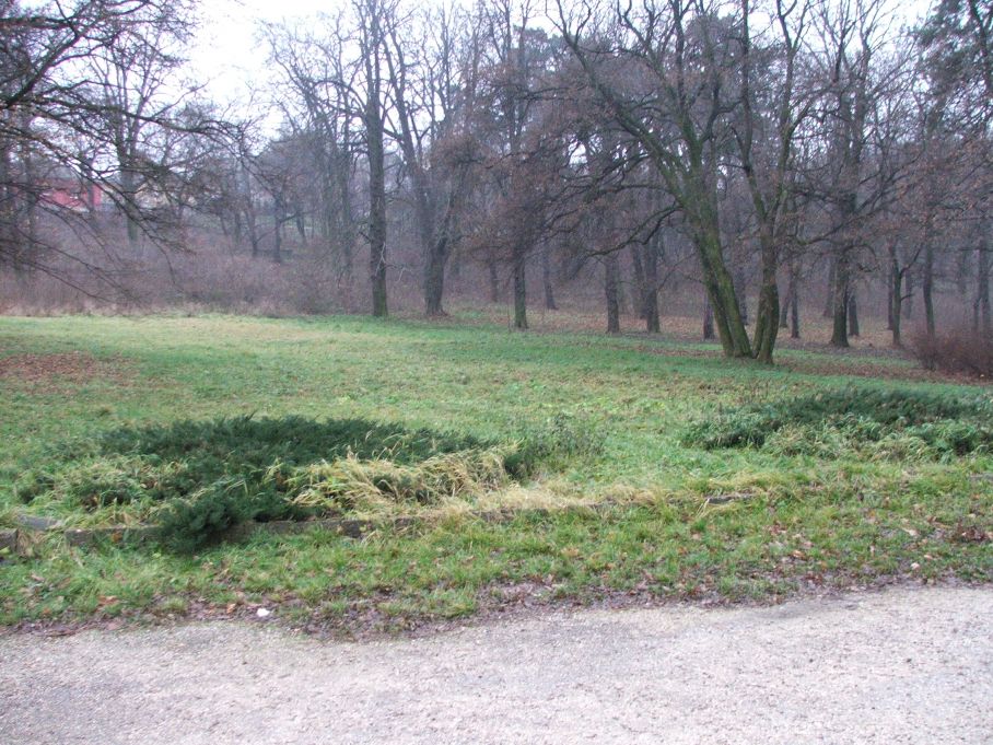 Grünfeld-kastély parkja